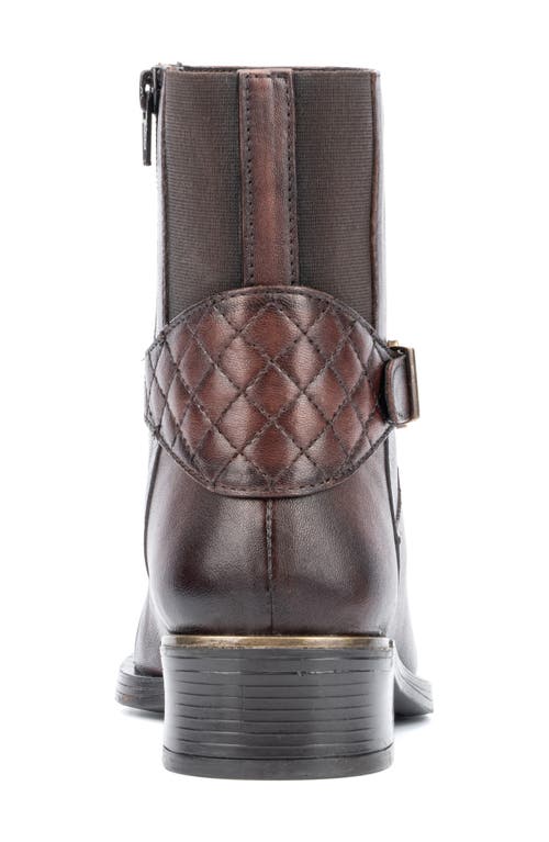 Vintage Foundry Sirena Moto Boot In Brown