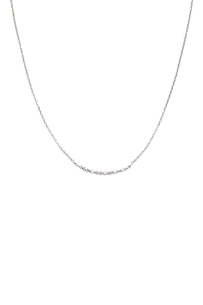 ILY Morse Code Necklace, Main, color, SILVER