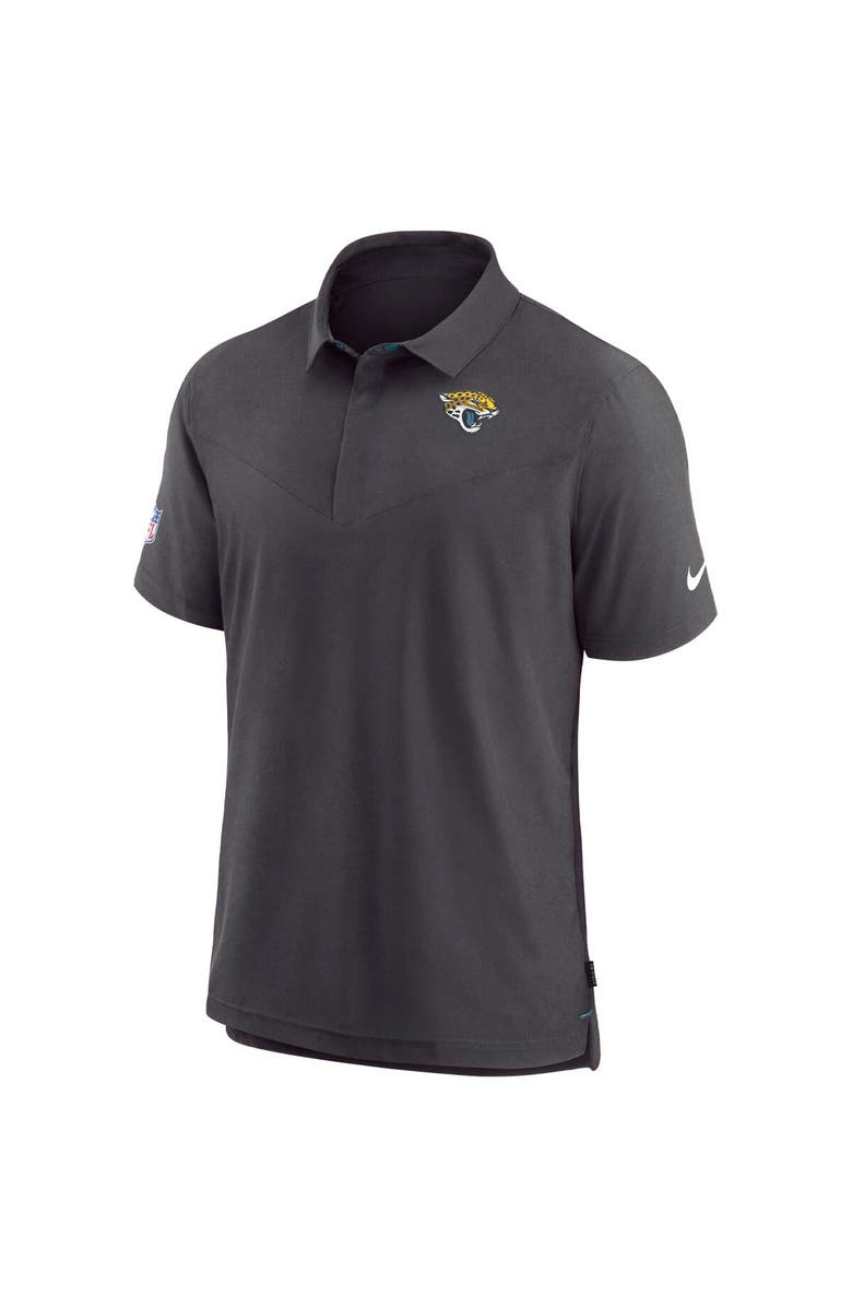 Nike Men's Nike Black Jacksonville Jaguars Sideline Lockup Performance Polo, Alternate, color, 