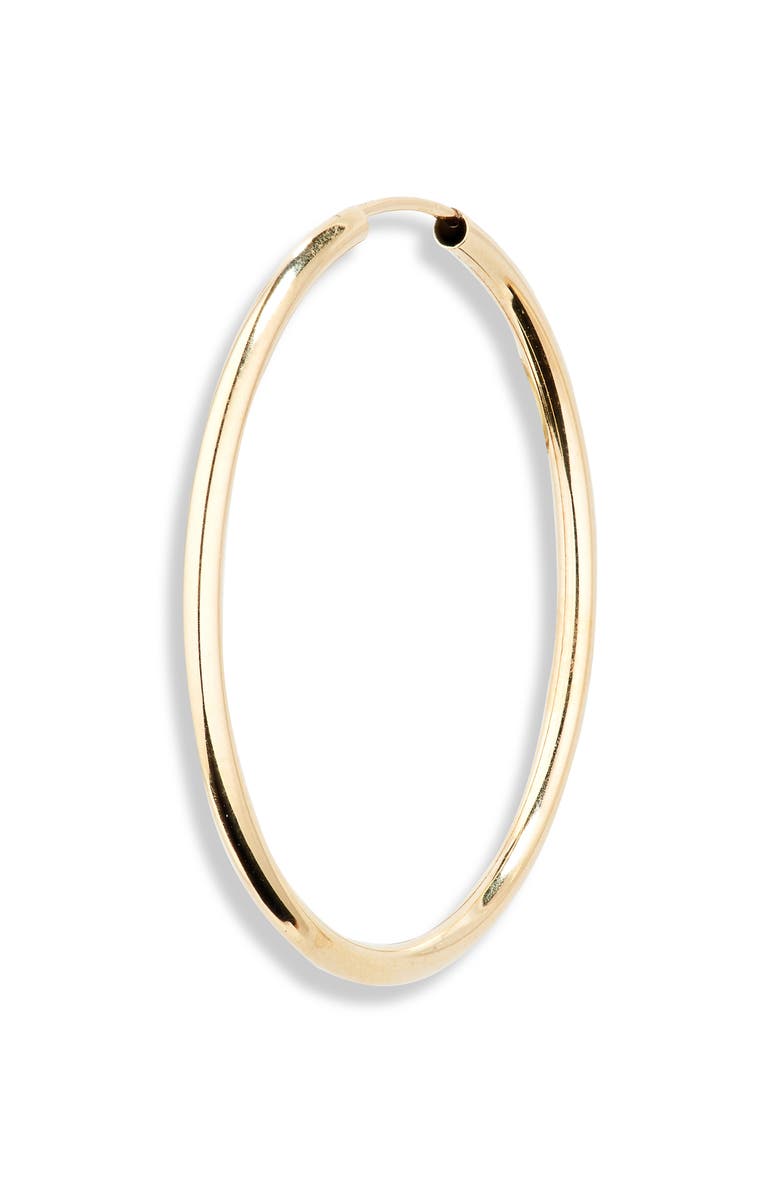 Bony Levy Essentials 14K Gold Thin Hoop Earrings, Alternate, color, 14Ky