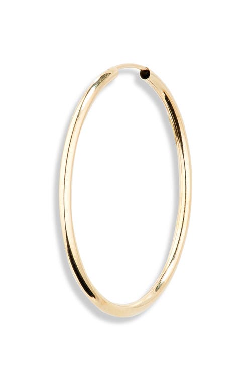 Bony Levy Essentials 14k Gold Thin Hoop Earrings In Gold