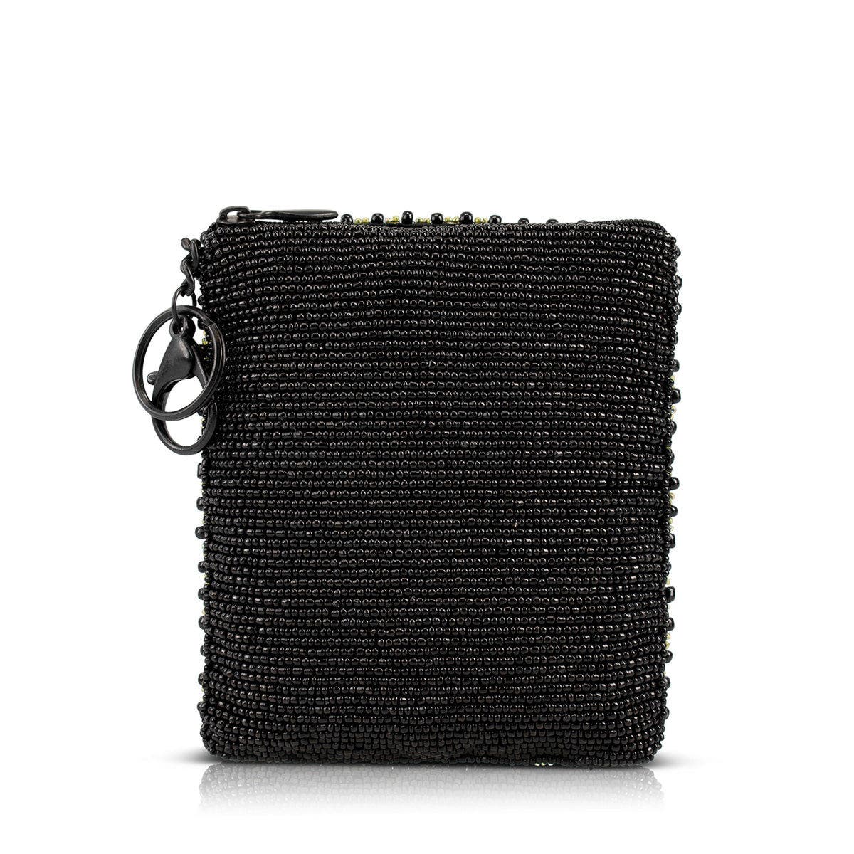 Mary Frances Accessories Bottoms Up Coin Purse, Alternate, color, Black