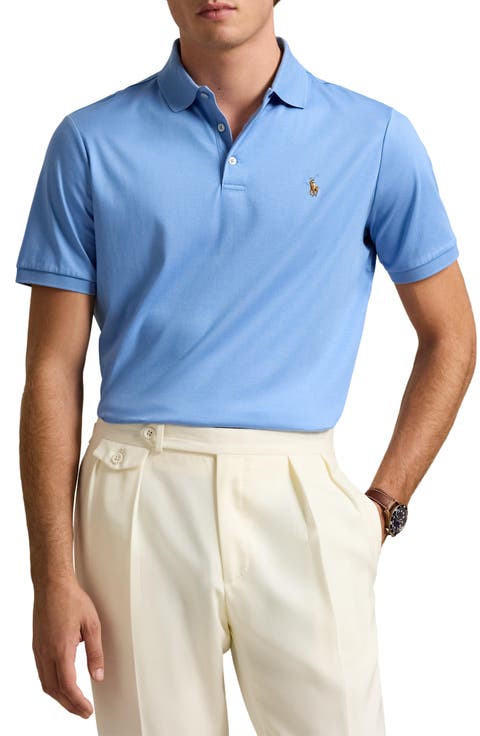 Solid Cotton Jersey Polo