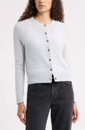 Nordstrom Cashmere Crewneck Cardigan