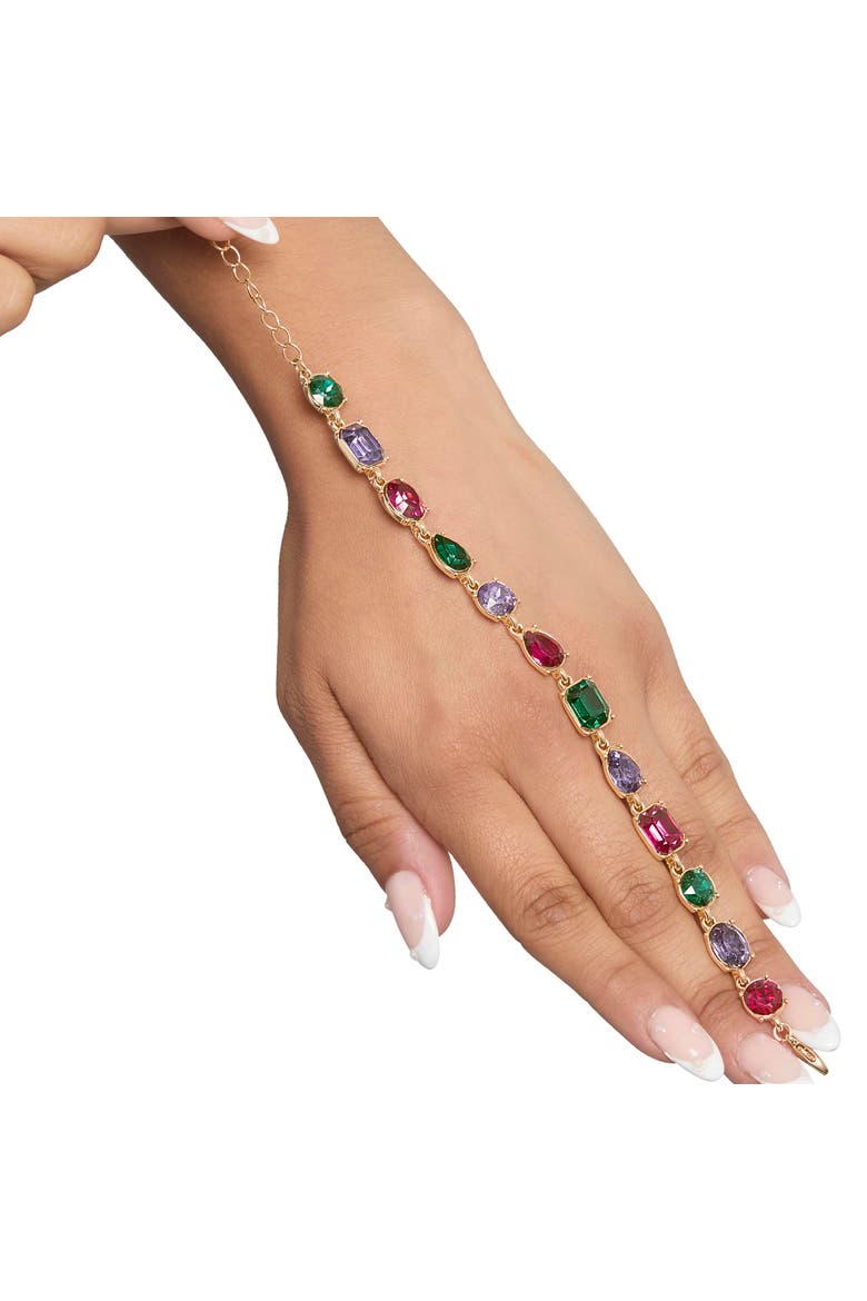 Multi-Stone Gem Bracelet, Alternate, color, Multicolor