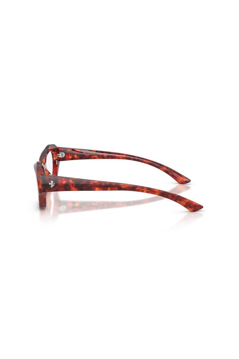 53mm Cat Eye optical glasses, Alternate, color, Red