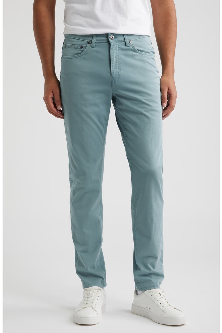 Stretch Cotton Pants, Main, color, SHARK