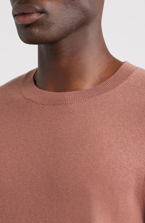 Nordstrom Crewneck Cotton & Cashmere Sweater In Pink