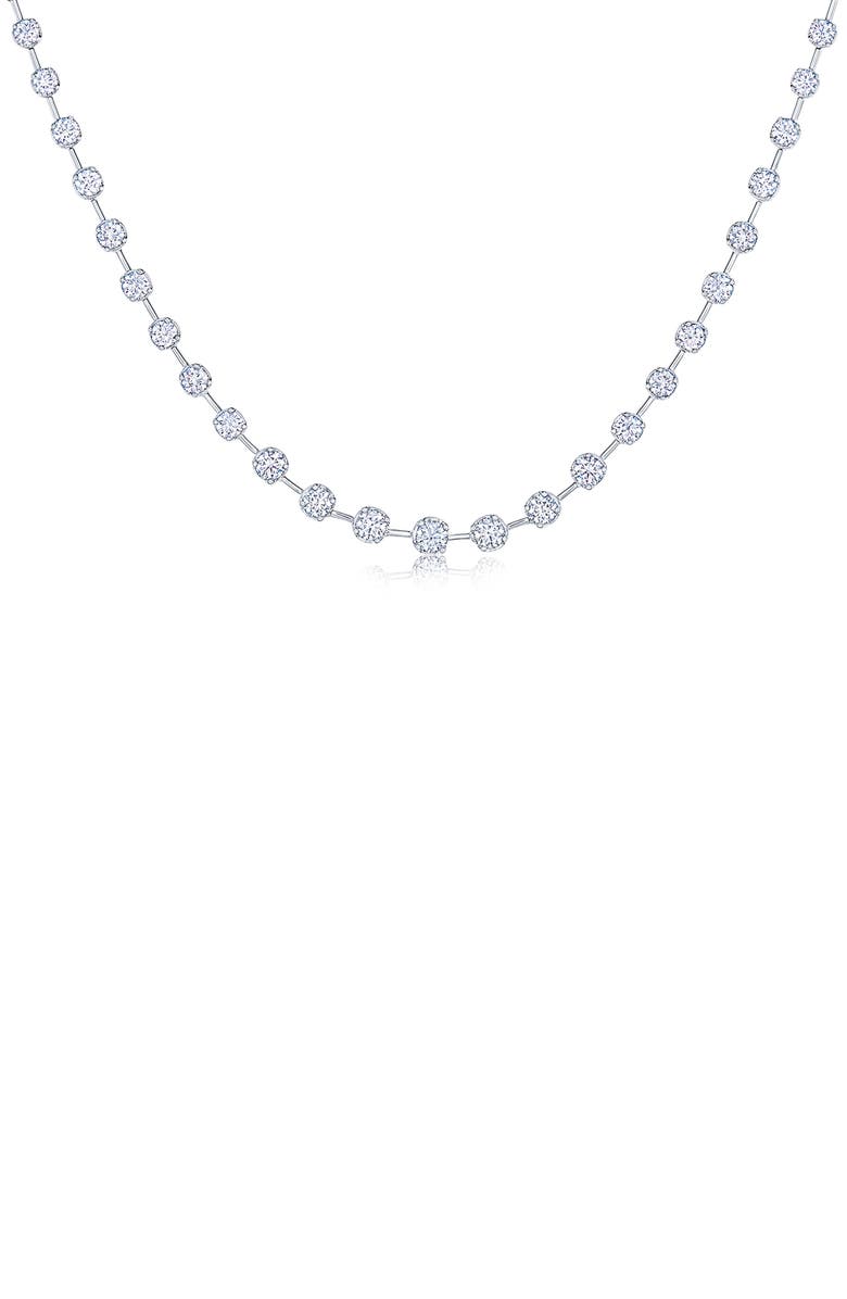 Kwiat Starry Night Diamond Choker Necklace, Main, color, White