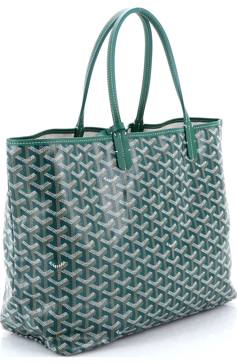 Pre-Owned Goyard Saint Louis Tote Coated Canvas PM, Alternate, color, Green