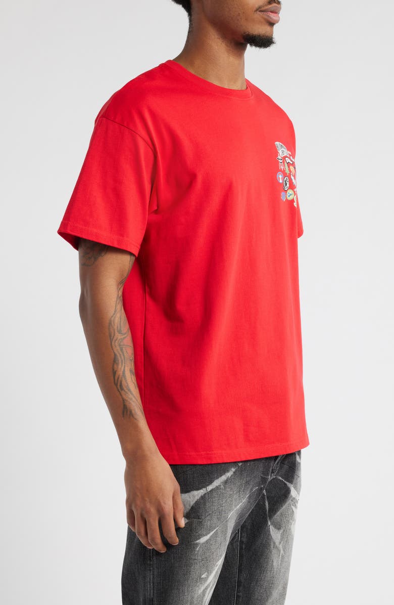 Billionaire Boys Club Collage Cotton Graphic T-Shirt, Alternate, color, 