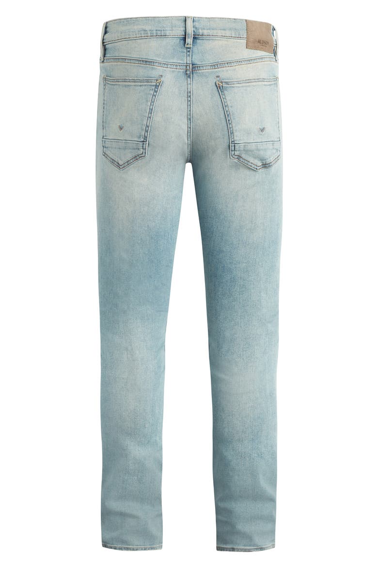 Men's Blake Slim Straight Fit Stretch Organic Cotton Jeans, Alternate, color, CENTRAL