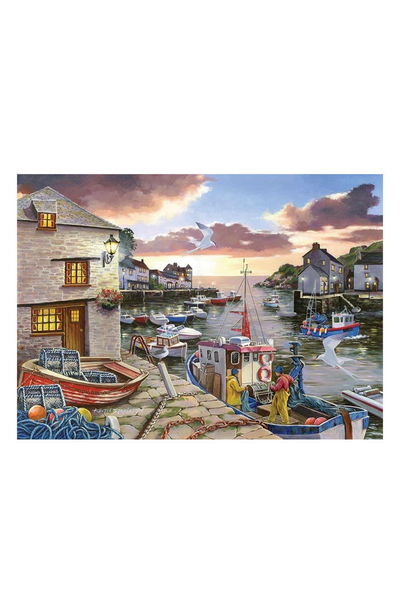 The House of Puzzles Harbour Lights Big 250-Piece Jigsaw Puzzle, Alternate, color, 