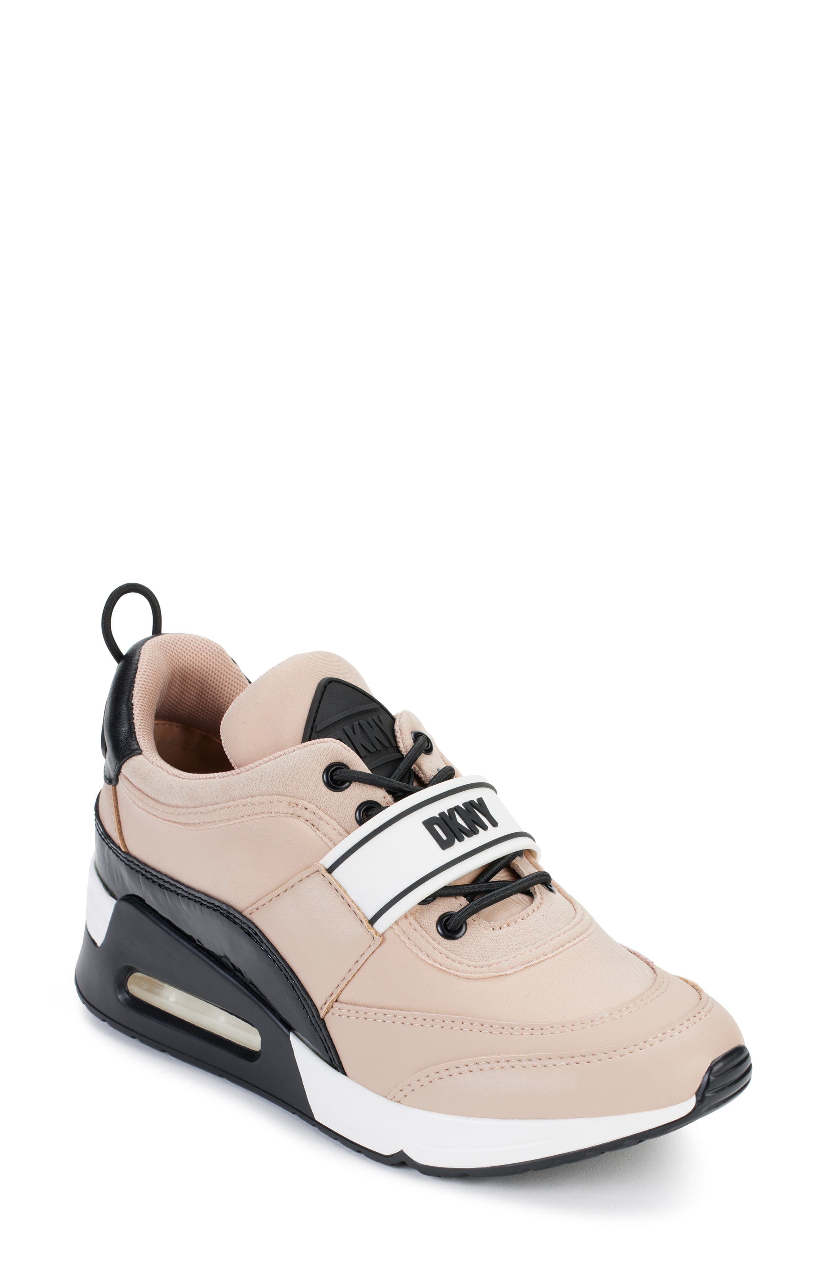 DKNY Aislin Sneaker, Main, color, Gold Sand/ Black