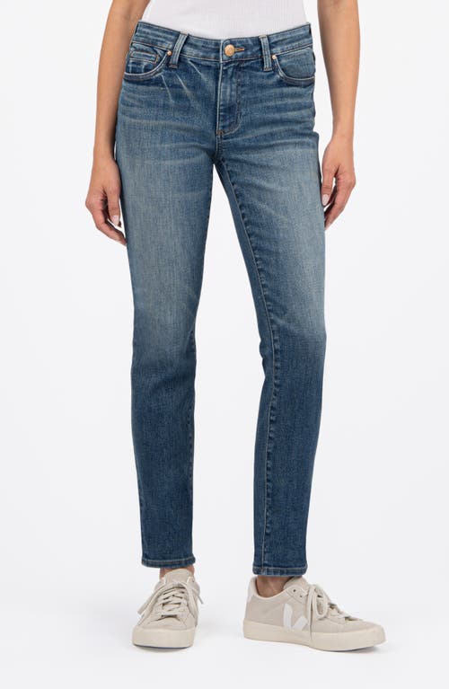 Kut From The Kloth Catherine Cuffed Boyfriend Jeans In Blue