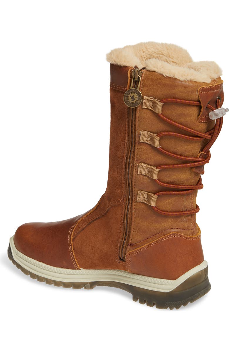 Santana Canada Meyer Luxe Faux Fur Lined Waterproof Boot, Alternate, color,