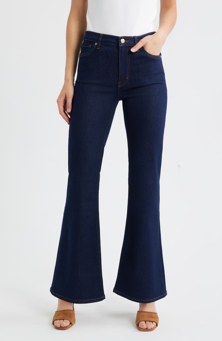 FRAME The Icon Flare Jeans, Main, color, Rinse