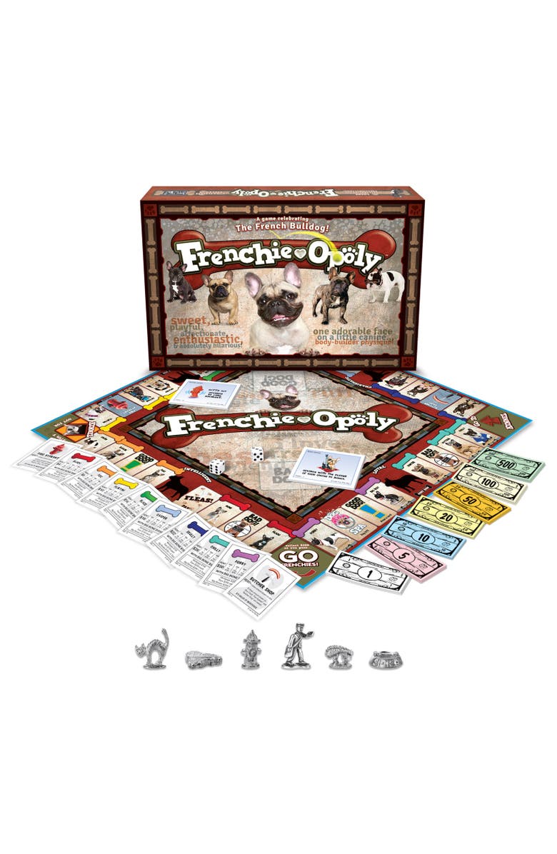 Late for the Sky Frenchieopoly Monopoly Board Game, Main, color,