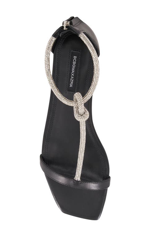 Bcbg Kelli Ankle Strap Sandal In Black