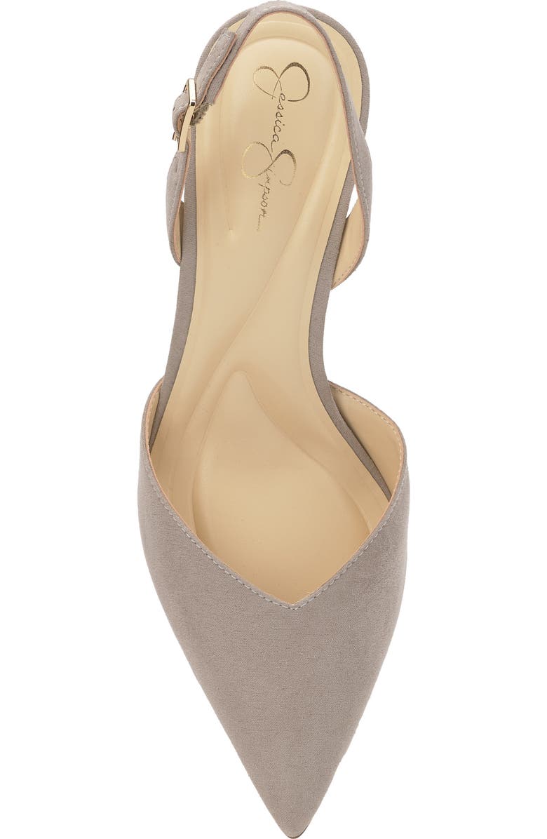 Jessica Simpson Fyvera Slingback Pump, Alternate, color, Slate Grey