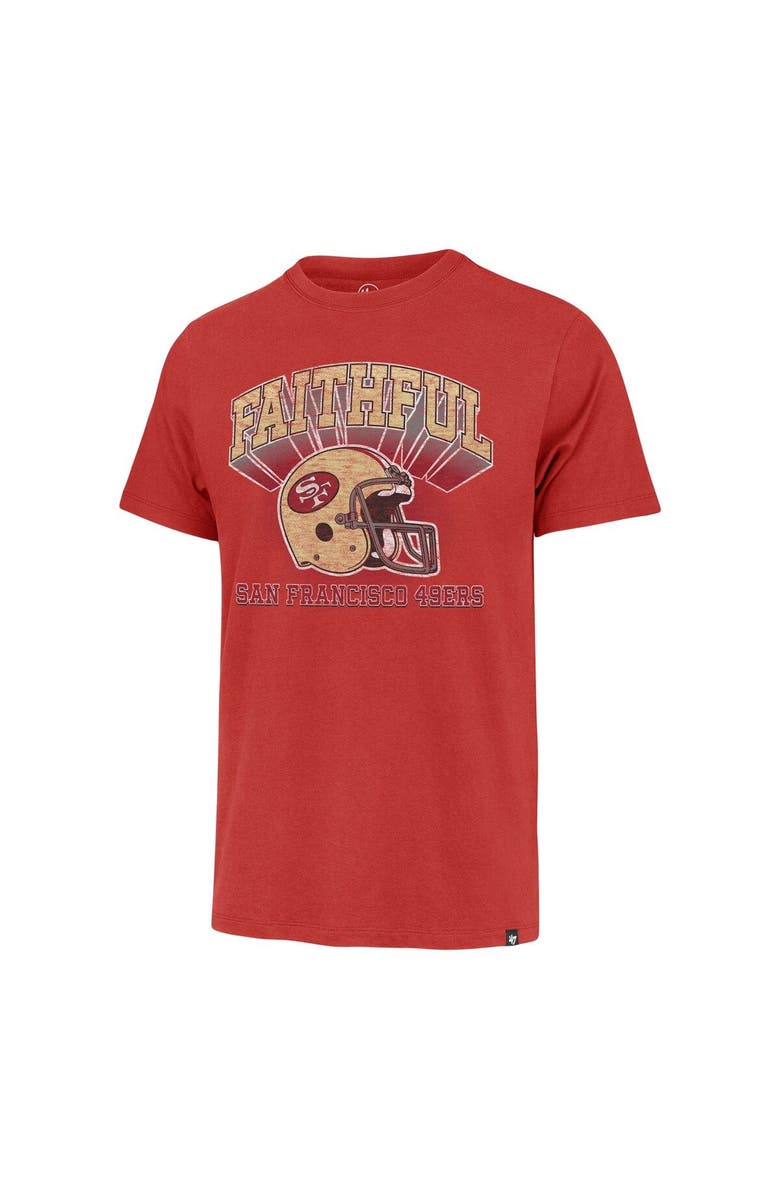 '47 Men's '47 Scarlet San Francisco 49ers Regional Franklin T-Shirt, Alternate, color, Scarlet
