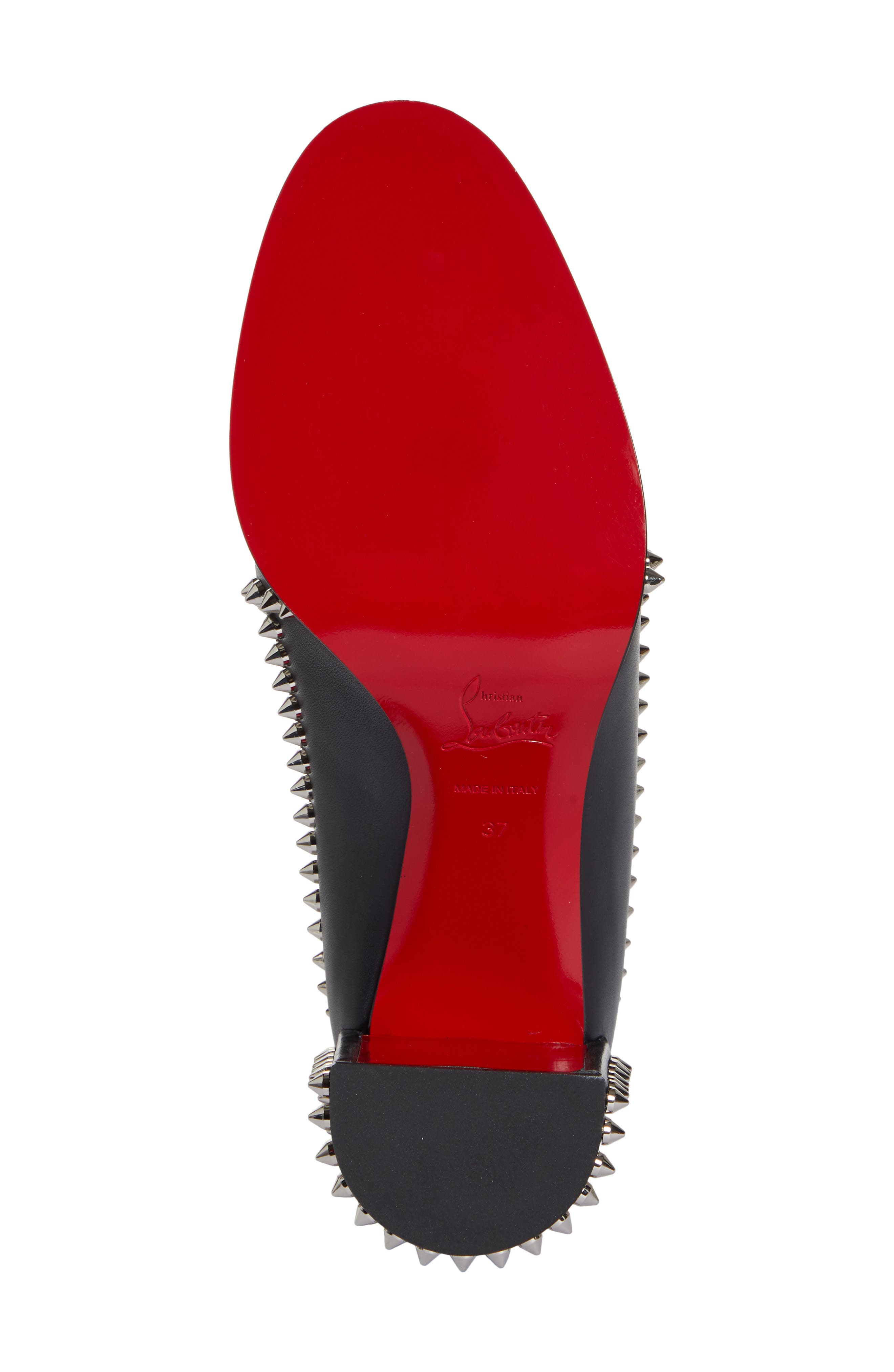 Christian Louboutin Spike Chelsea Bootie, Alternate, color, 