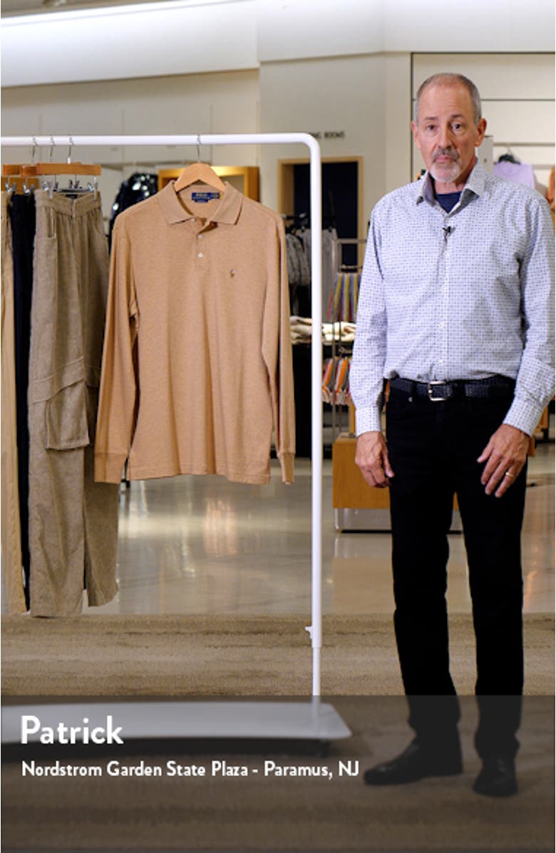 Long Sleeve Pima Cotton Polo, sales video thumbnail