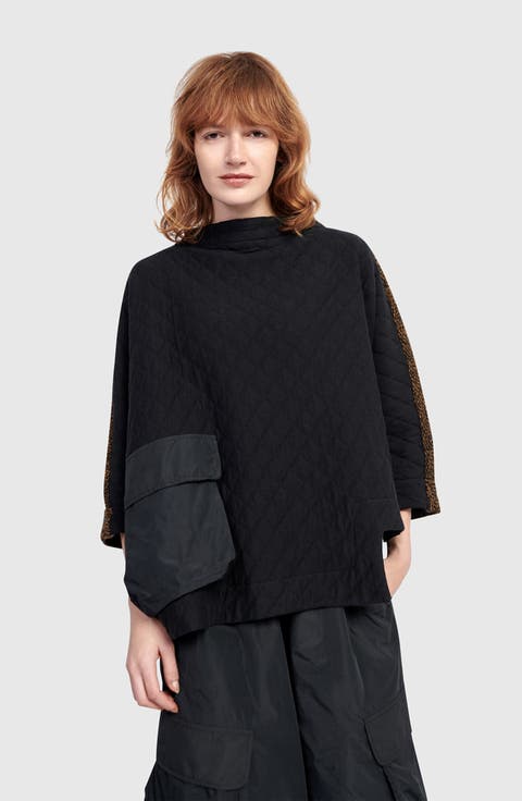 Sah Quilted Pullover