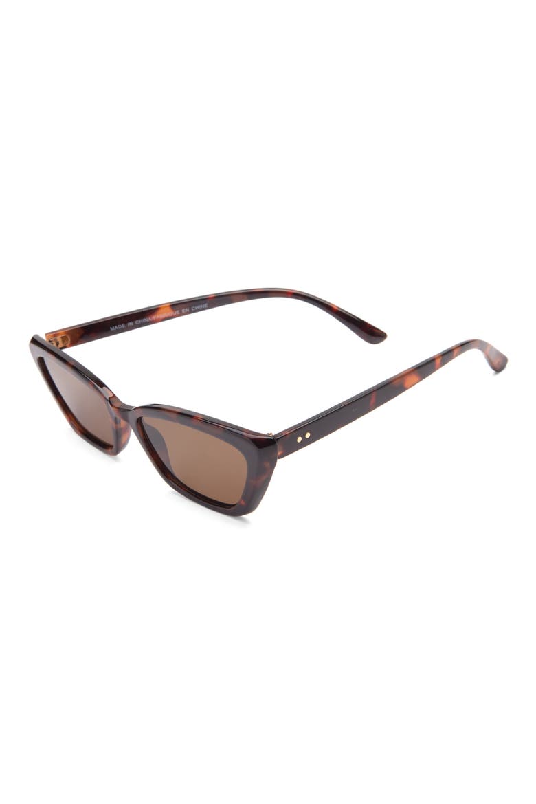 Cat Eye Sunglasses, Alternate, color, TORTOISE