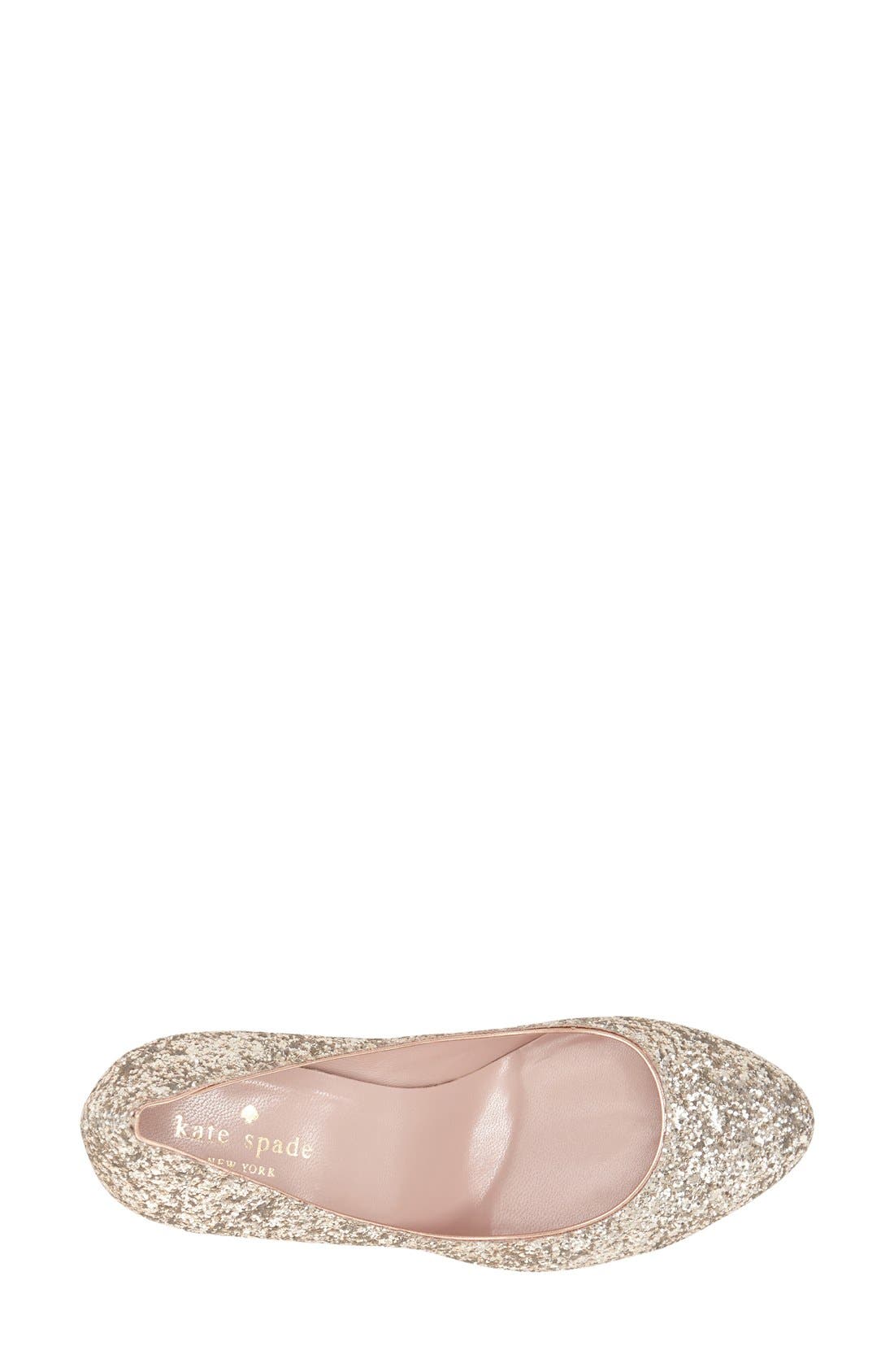 'dani too' pump, Alternate, color, ROSE GOLD METALLIC NAPPA