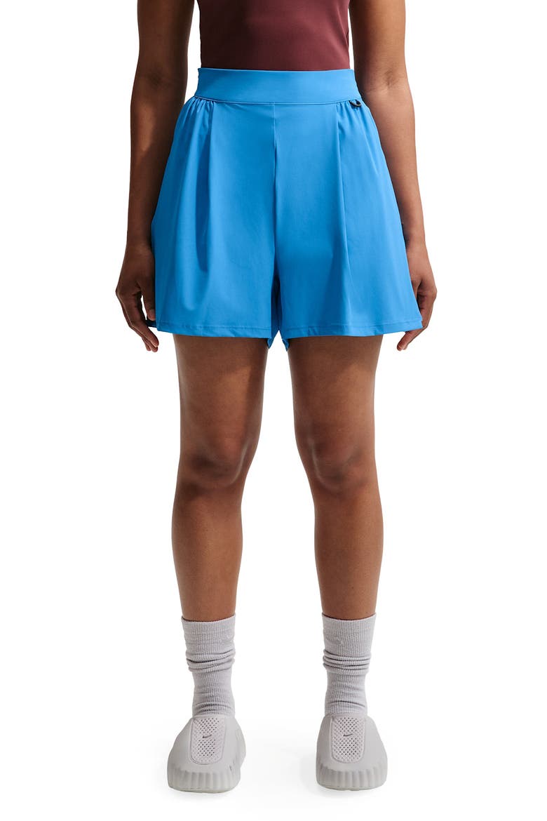 24.7 PerfectStretch Dri-FIT High Waist Shorts, Main, color, LIGHT PHOTO BLUE