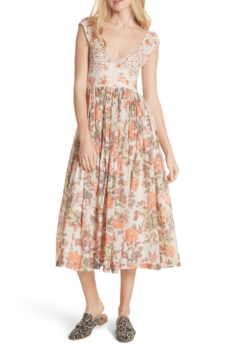 Love You Midi Dress, Alternate, color, IVORY