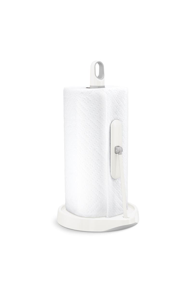 simplehuman Tension Arm Paper Towel Holder, Main, color,