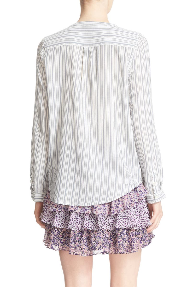 Joie 'Kalnchoe' Stripe Cotton Blouse, Alternate, color, 