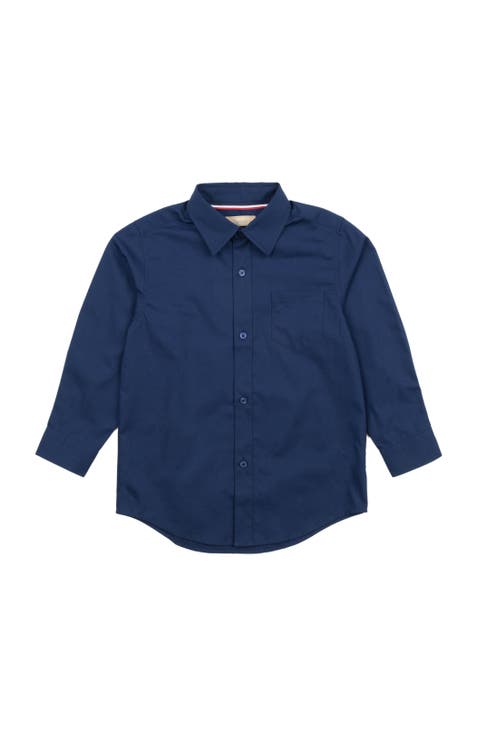 Boys Long Sleeve Dress Shirt