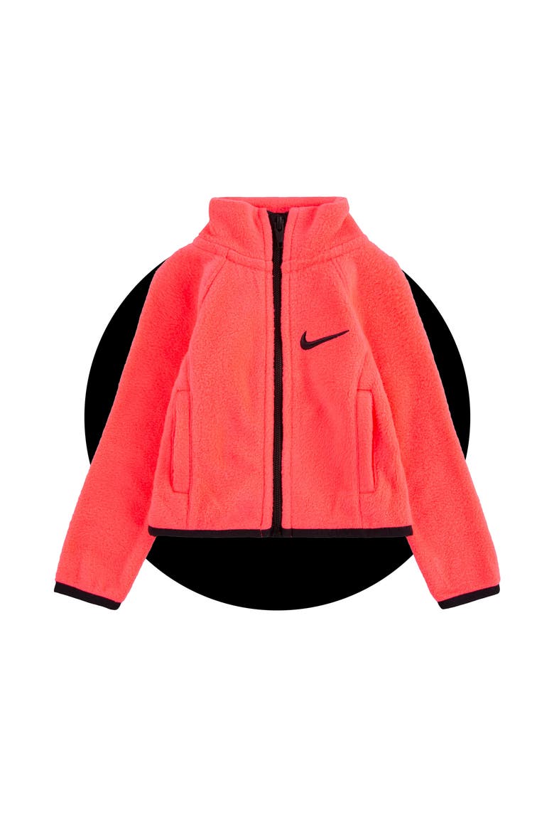 Baby Arctic Fleece Jacket, Alternate, color, PEACH