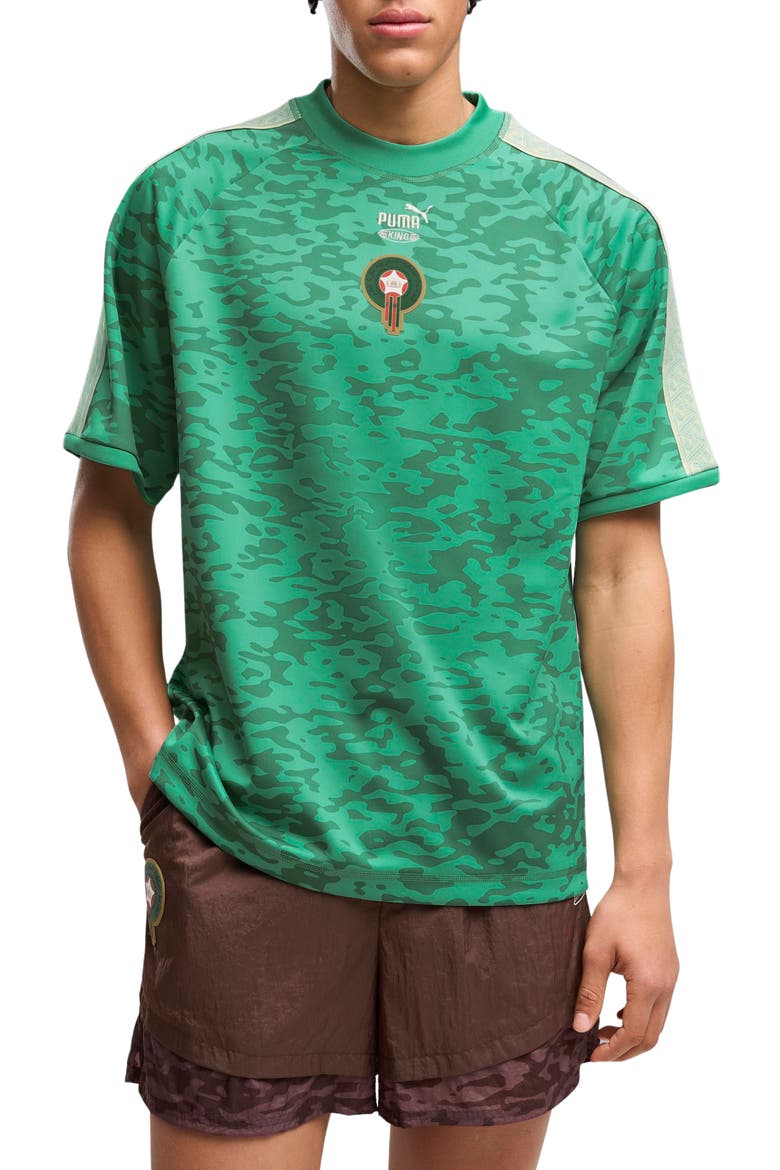 x Morocco x Salehe Bembury King Jersey (Nordstrom Exclusive), Main, color, JADE FROST
