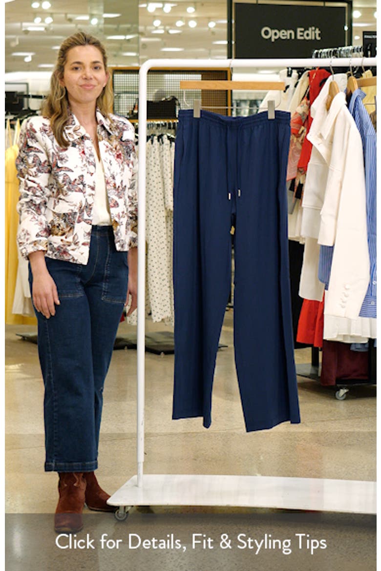 The Essential Drawstring Wide Leg Pants video
