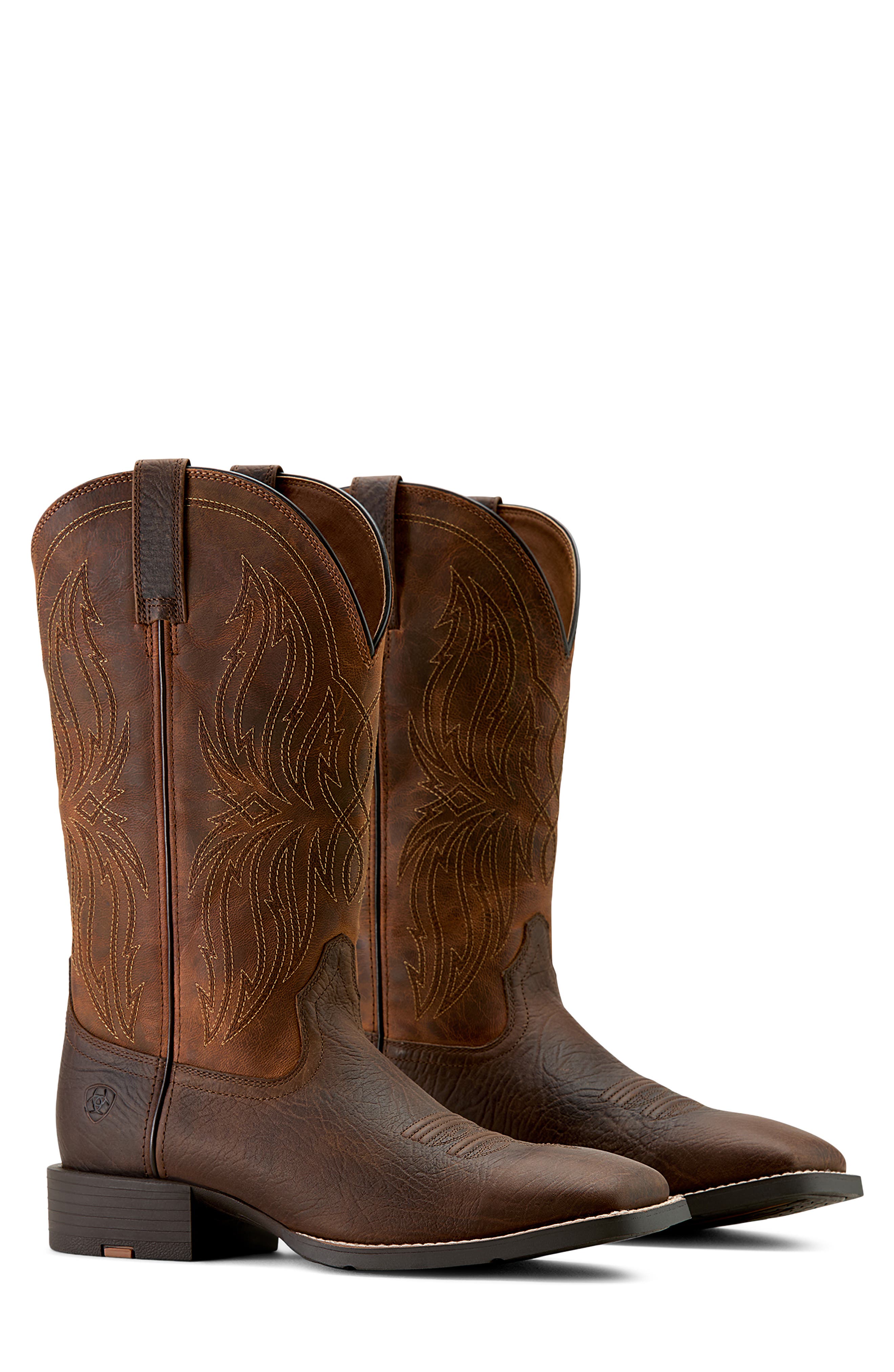 Sport Rustler Western Boot, Alternate, color, BROWN