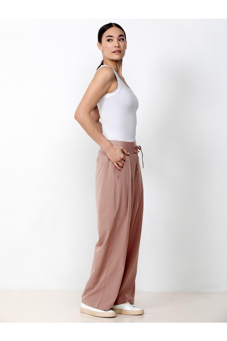 Everyday Wide Leg Pant, Alternate, color, Twilight Mauve