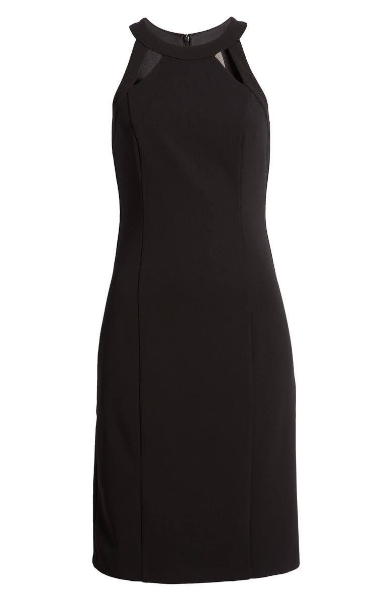 Vince Camuto Cutout Detail Cocktail Dress, Alternate, color,