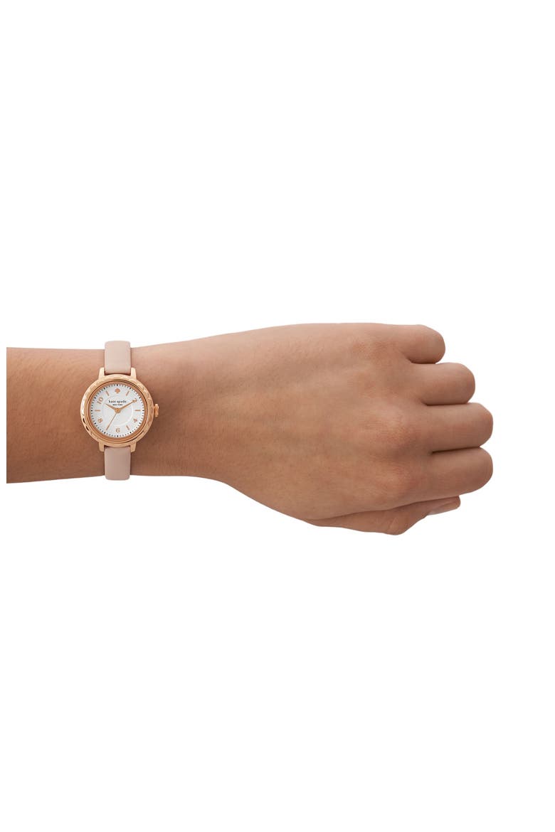 morningside watch & toprings gift set, 28mm, Alternate, color, PINK