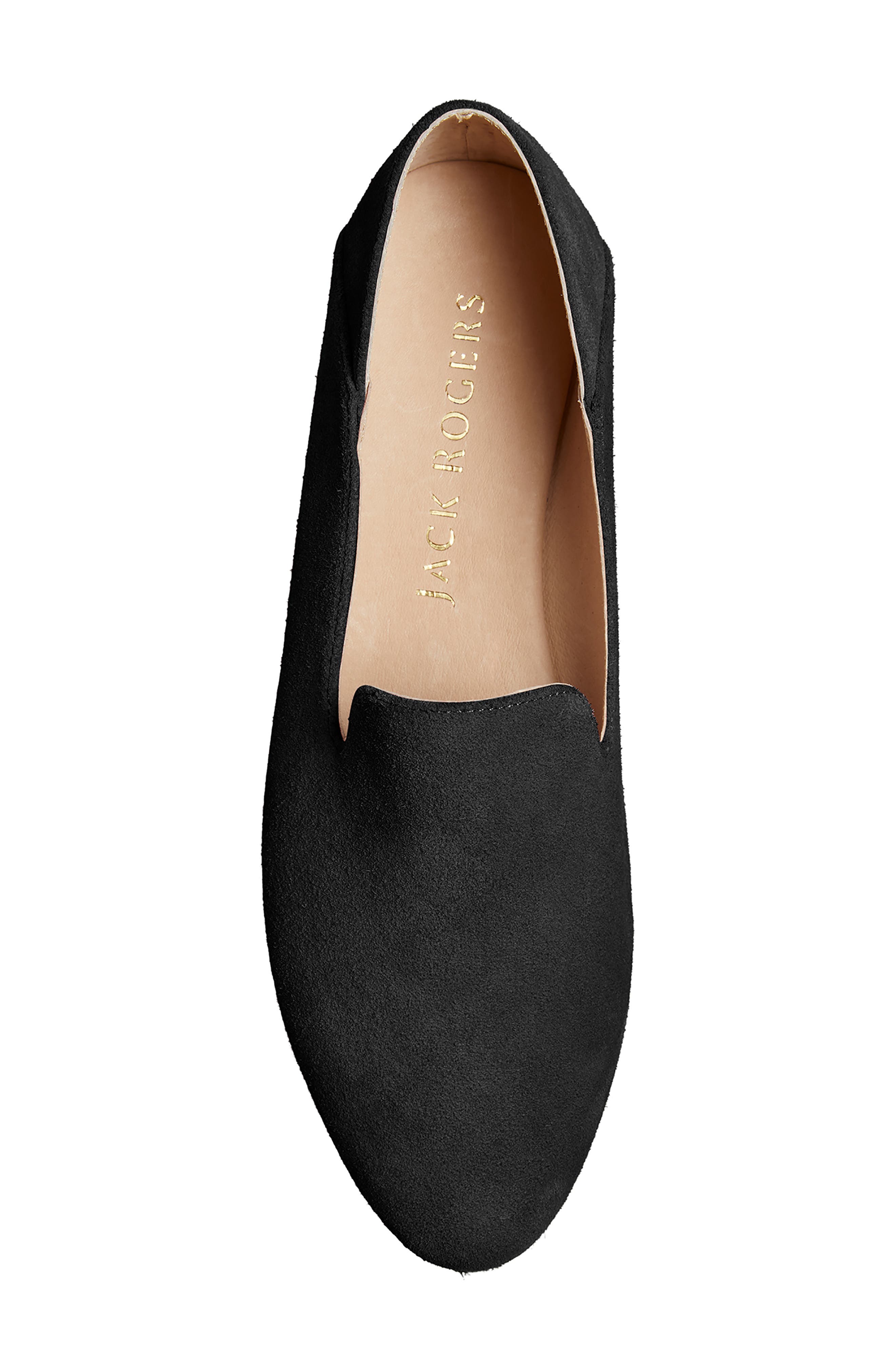 Jack Rogers Audrey Suede Espadrille Flat, Alternate, color, 