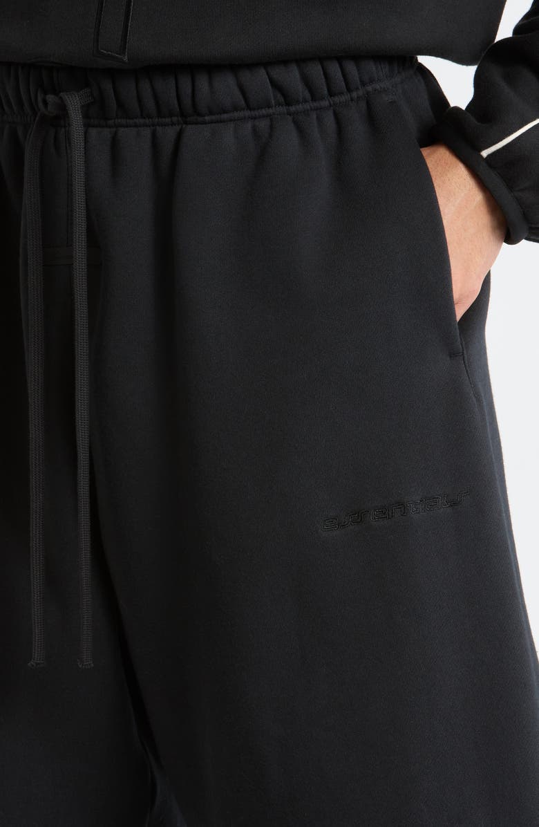 Fear of God Essentials Active Trace Relaxed Shorts, Alternate, color, Vintage Black