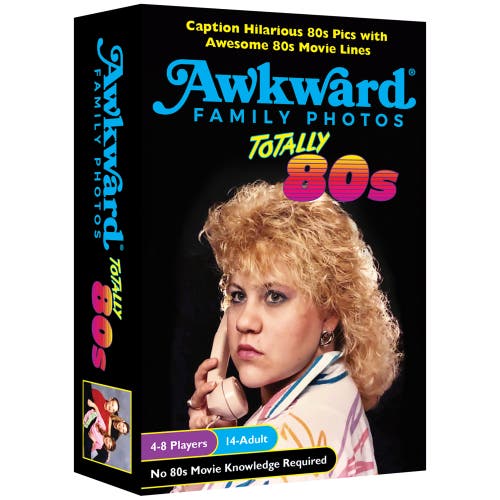 ALL THINGS EQUAL Awkward Family Photos Totally 80S Party Game, Ages 13+ in Multicolored  product