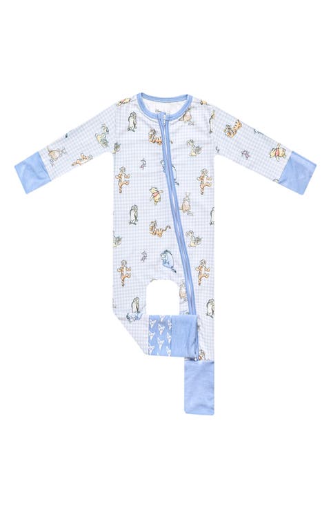 Winnie the Pooh & Friends Convertible Zip-Up Footie (Baby)