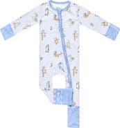 Copper Pearl Winnie the Pooh & Friends Convertible Zip-Up Footie