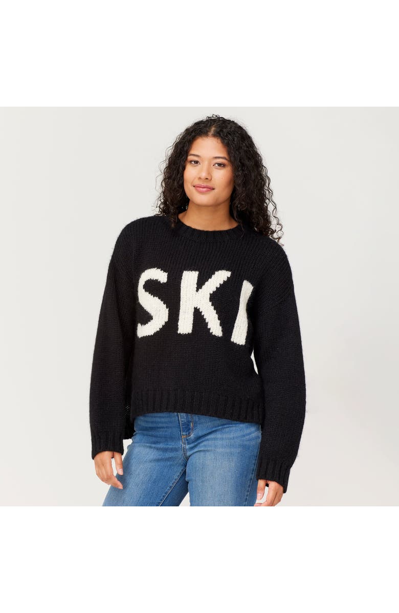 Krimson Klover Ski Sweater, Main, color, Black