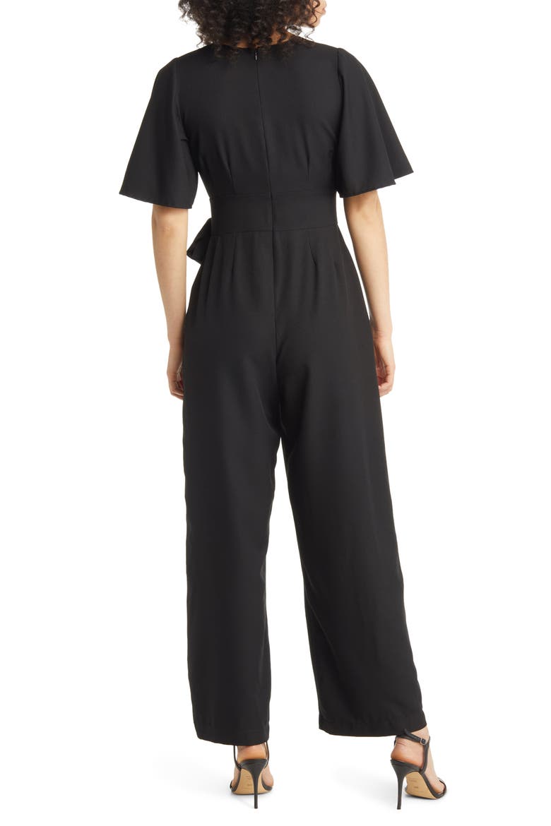 Charisma Crepe Jumpsuit, Alternate, color, BLACK NOIR