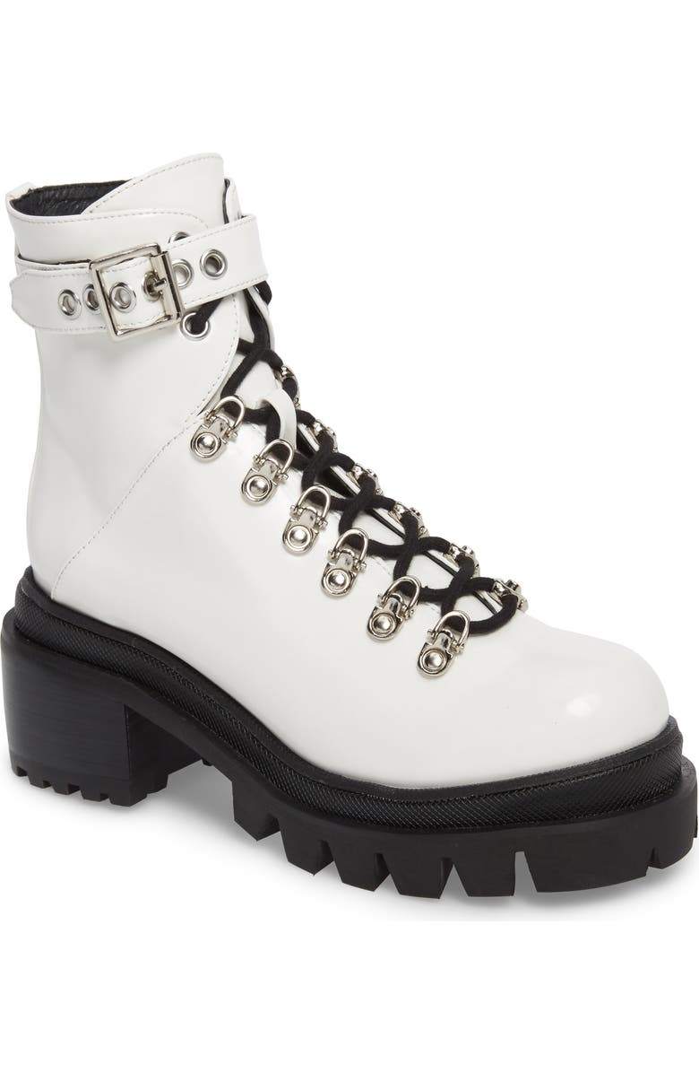 Jeffrey Campbell Czech Platform Combat Boot, Main, color,